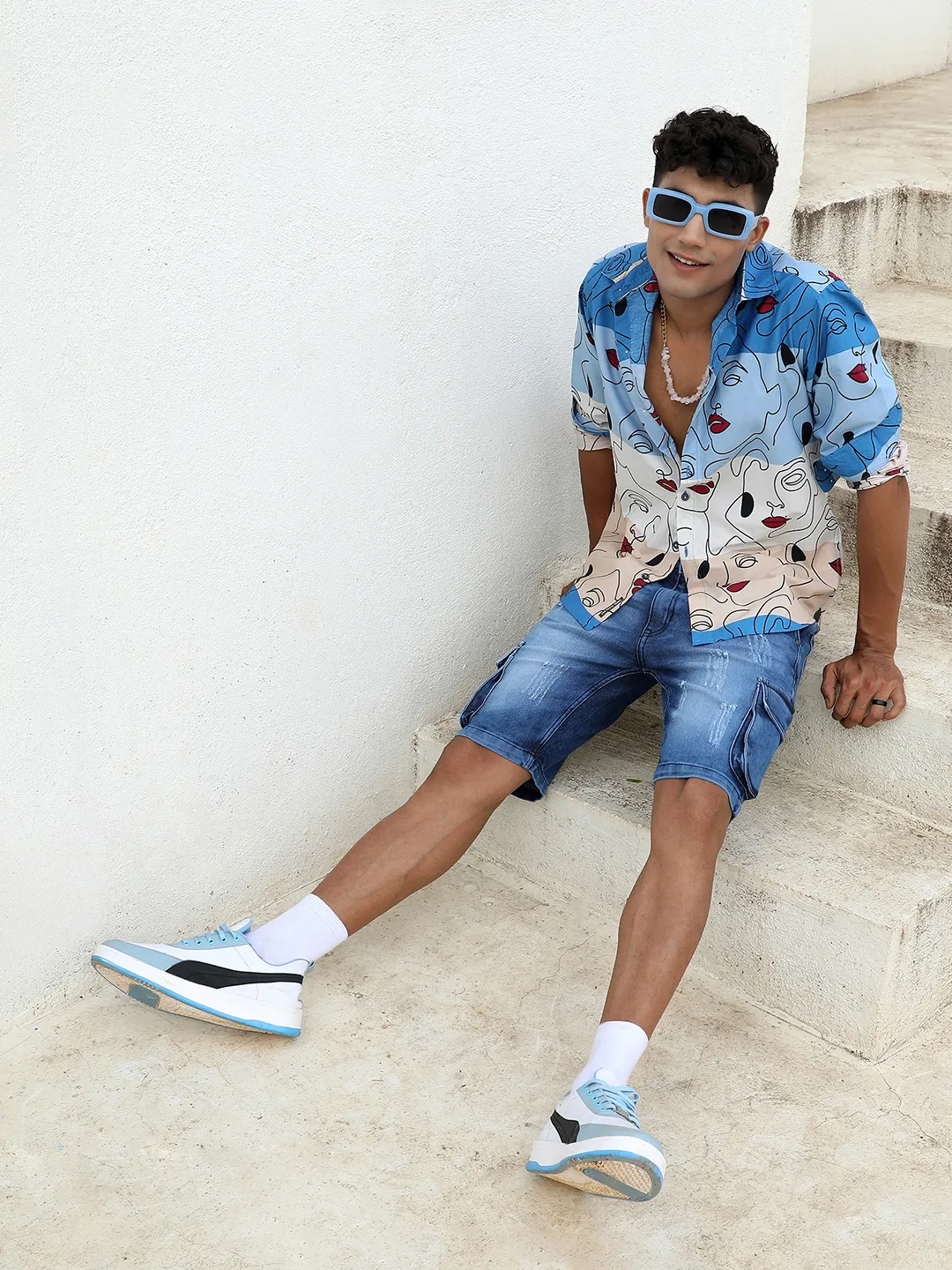 Face Line Shirt - Image 6