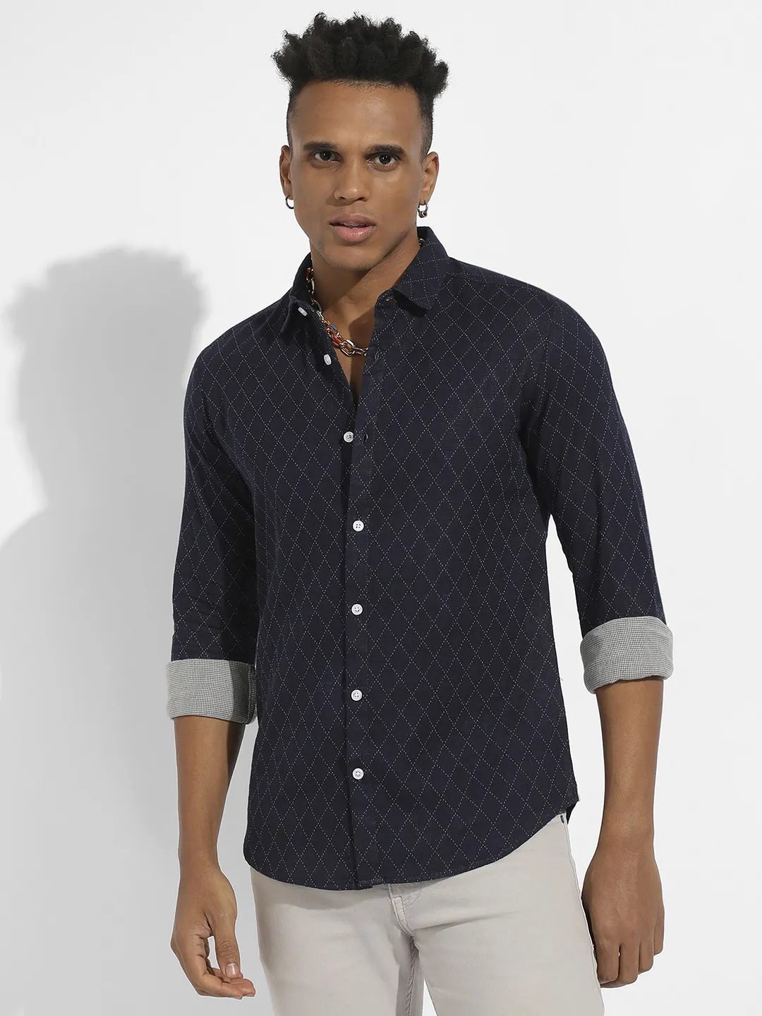 Chalk Diamomd Shirt - Image 2