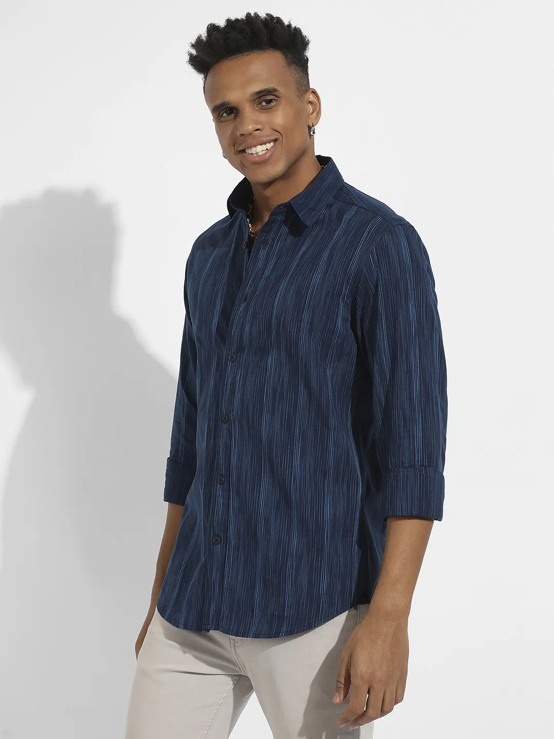 Ombre Striped Shirt - Image 3
