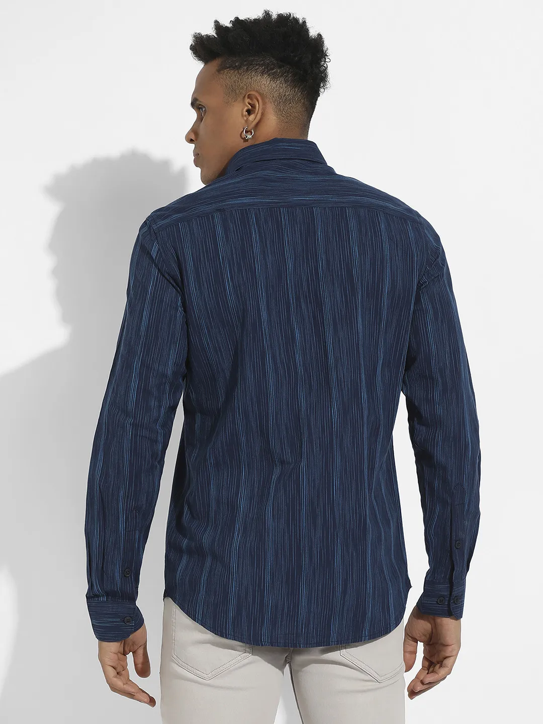 Ombre Striped Shirt - Image 4
