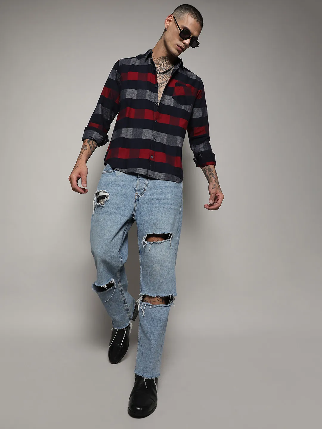 Gun Club Check Shirt - Image 6