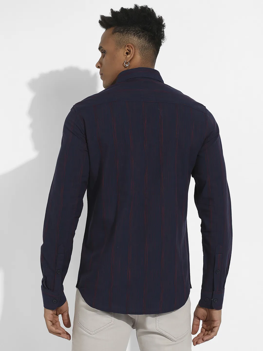 Ombre Striped Shirt - Image 4