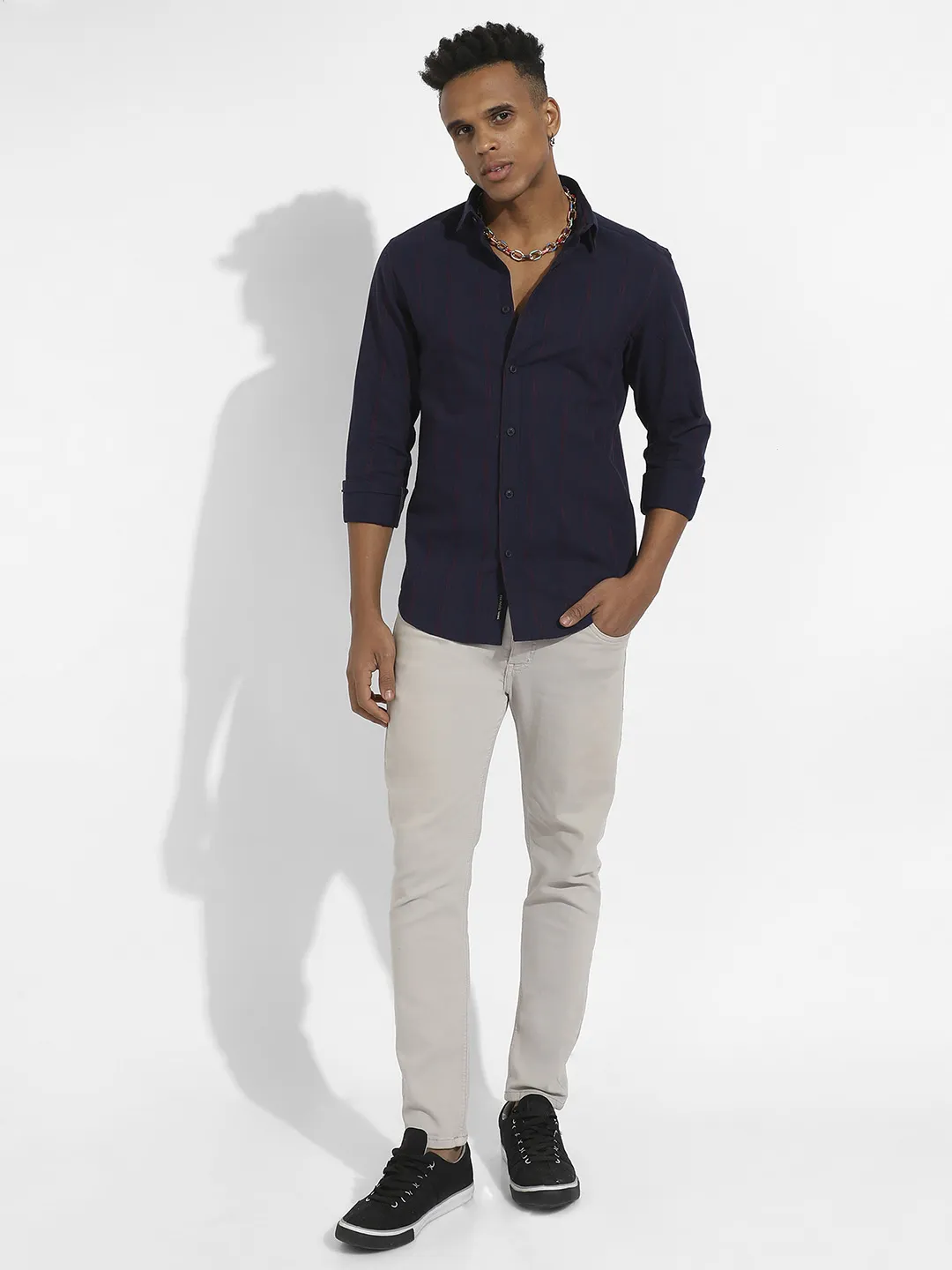 Ombre Striped Shirt - Image 5
