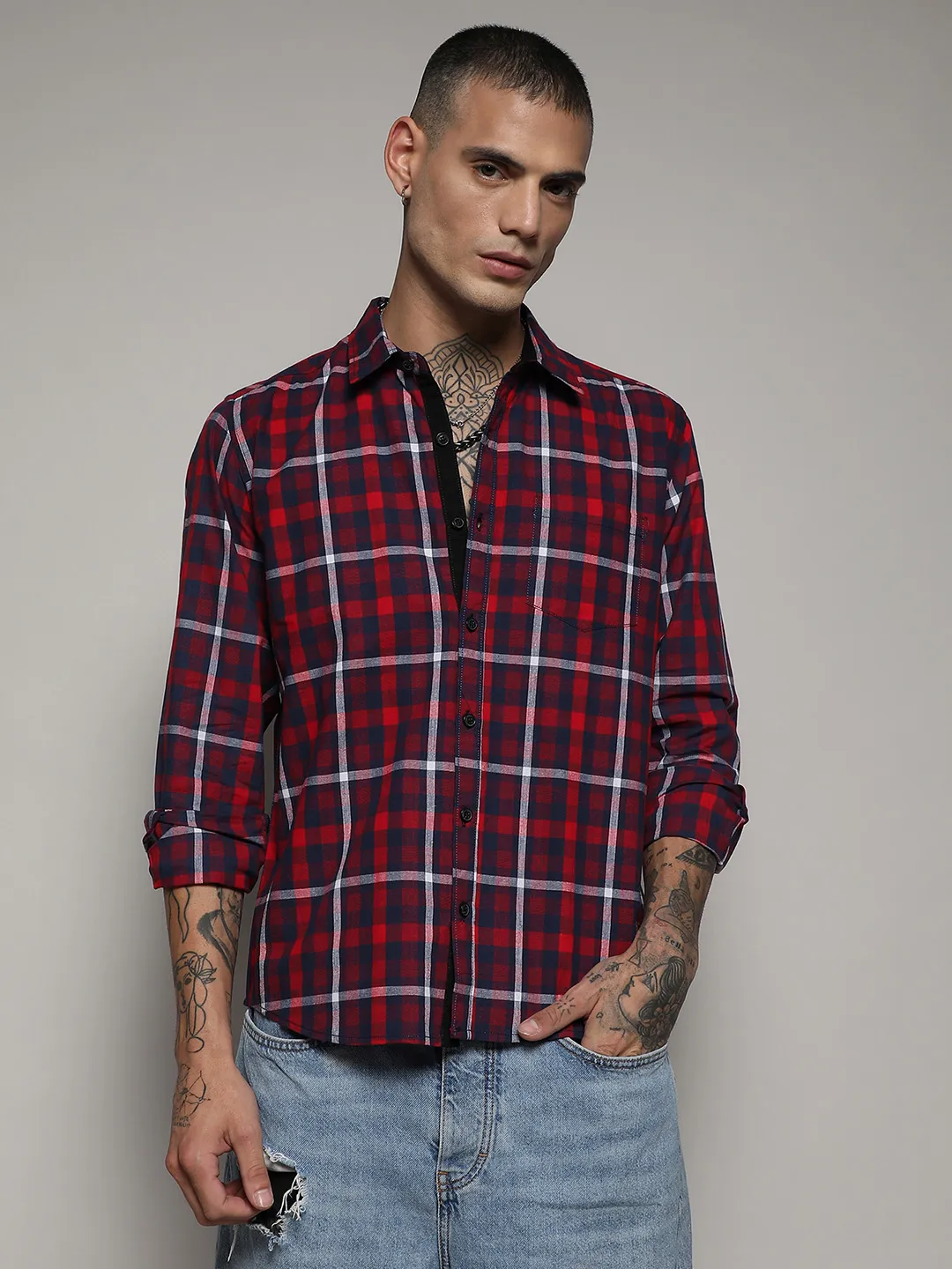 Tartan Plaid Shirt - Image 5
