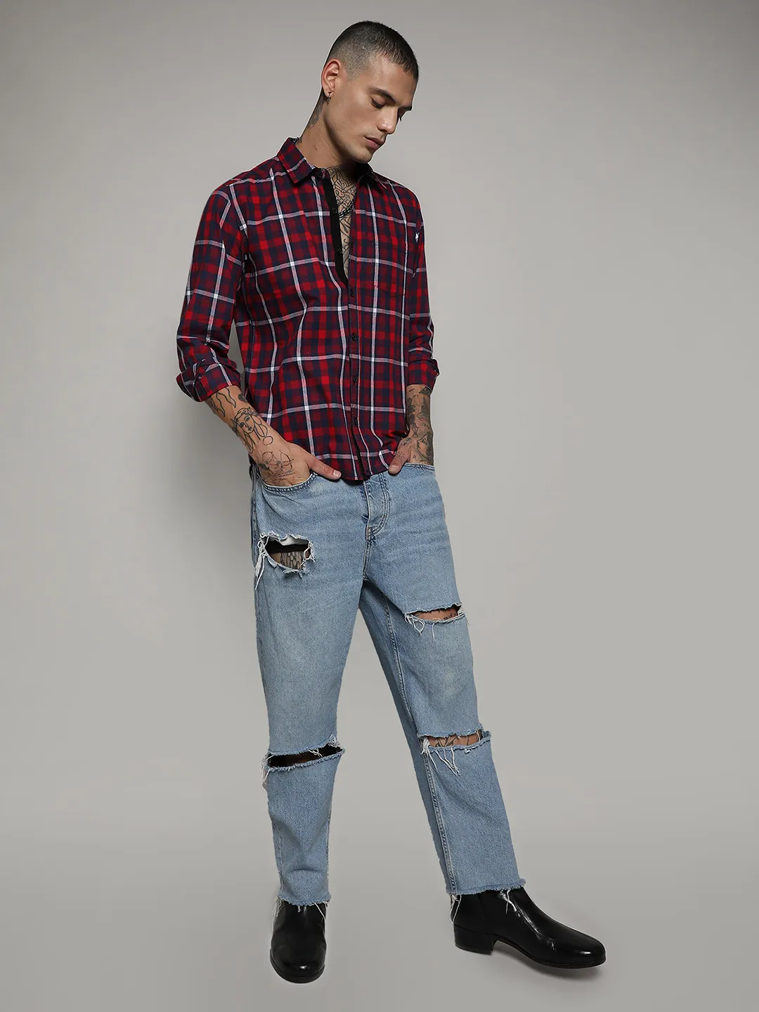 Tartan Plaid Shirt - Image 8