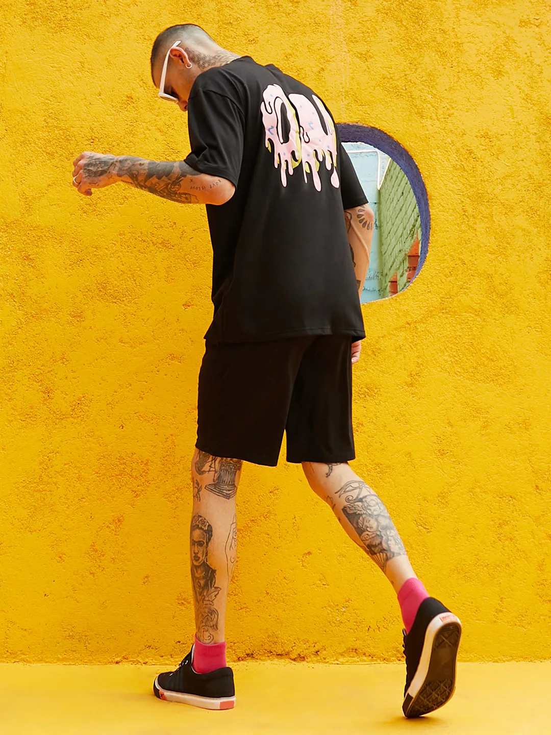 Oversized Black On-Off Co-Ord Set - Image 5
