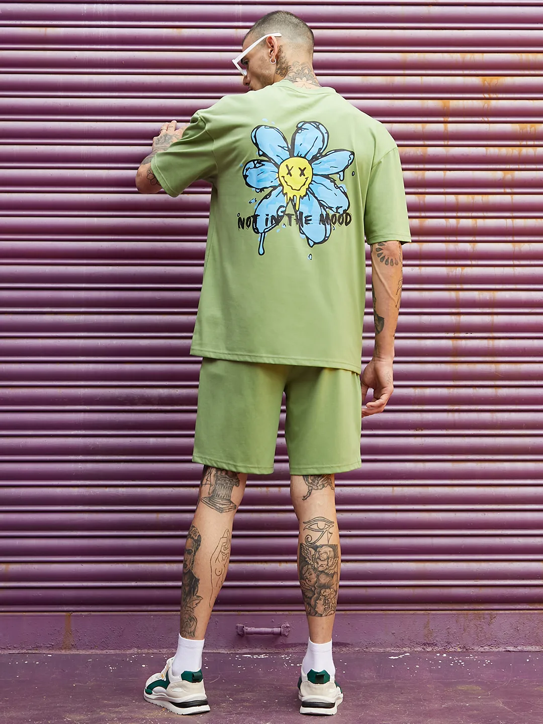 Oversized Green Not In The Mood Co-Ord Set - Image 4