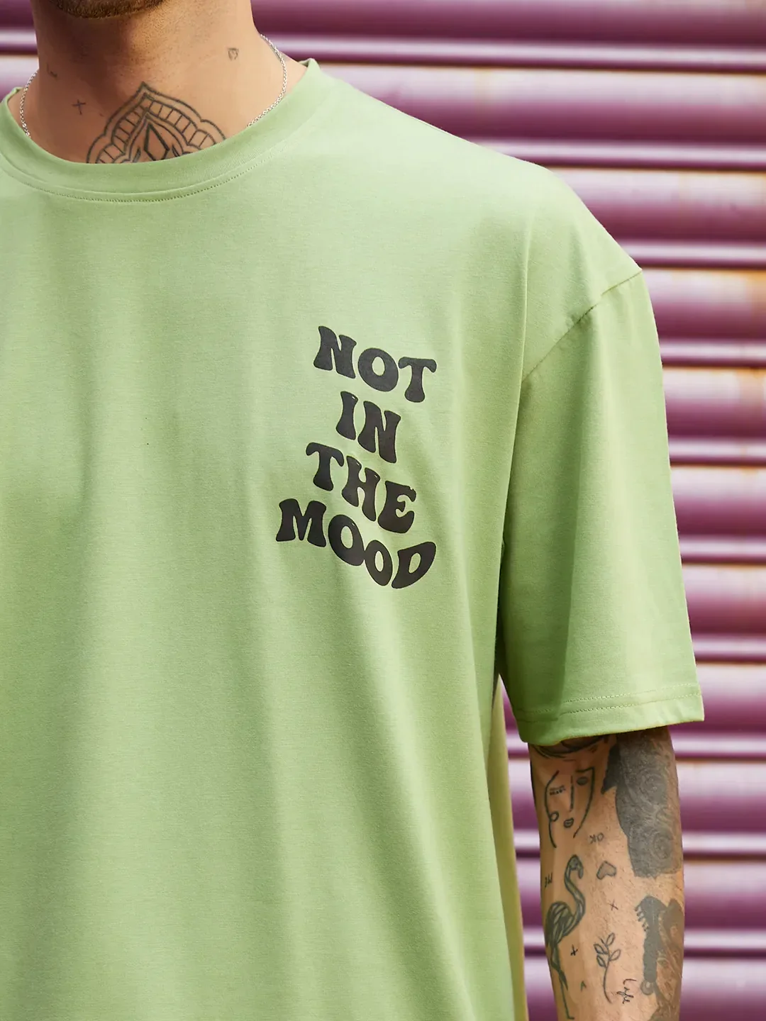 Oversized Green Not In The Mood Co-Ord Set - Image 7