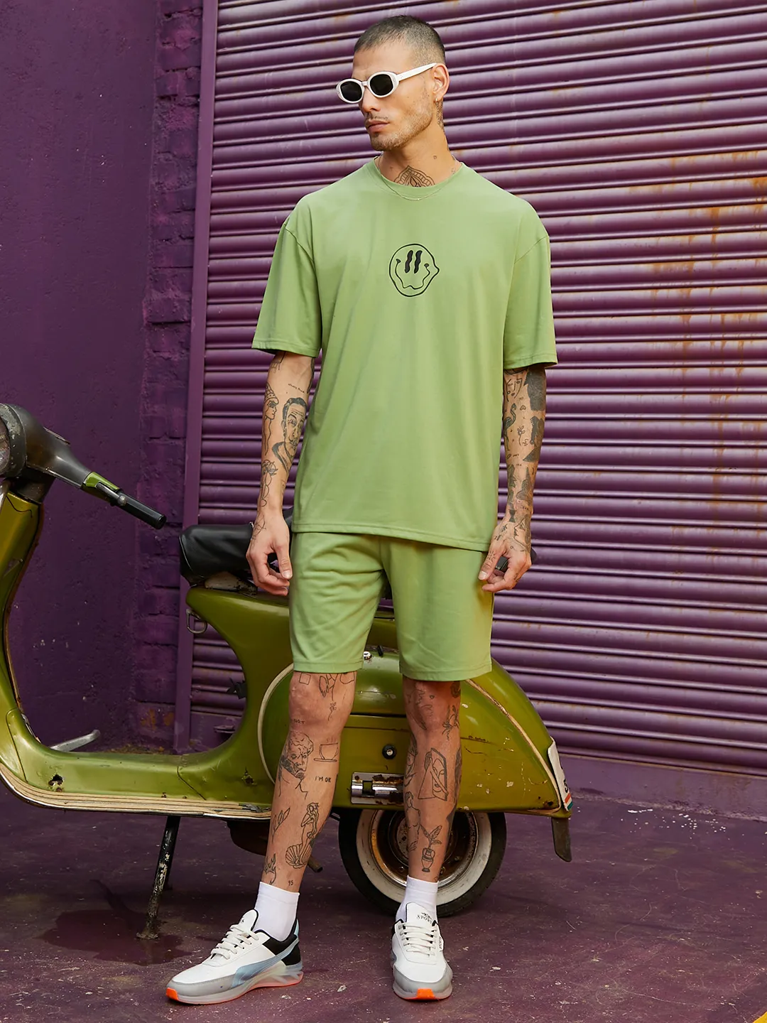 Oversized Green Sunny Cactus Co-Ord Set - Image 2