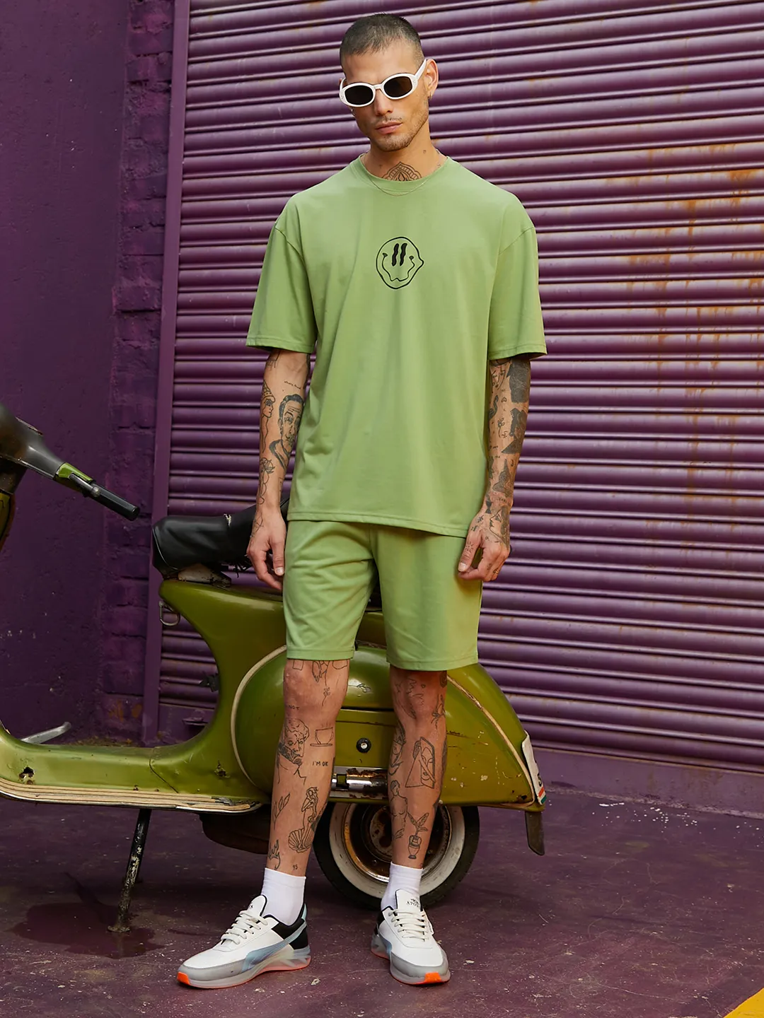 Oversized Green Sunny Cactus Co-Ord Set - Image 6