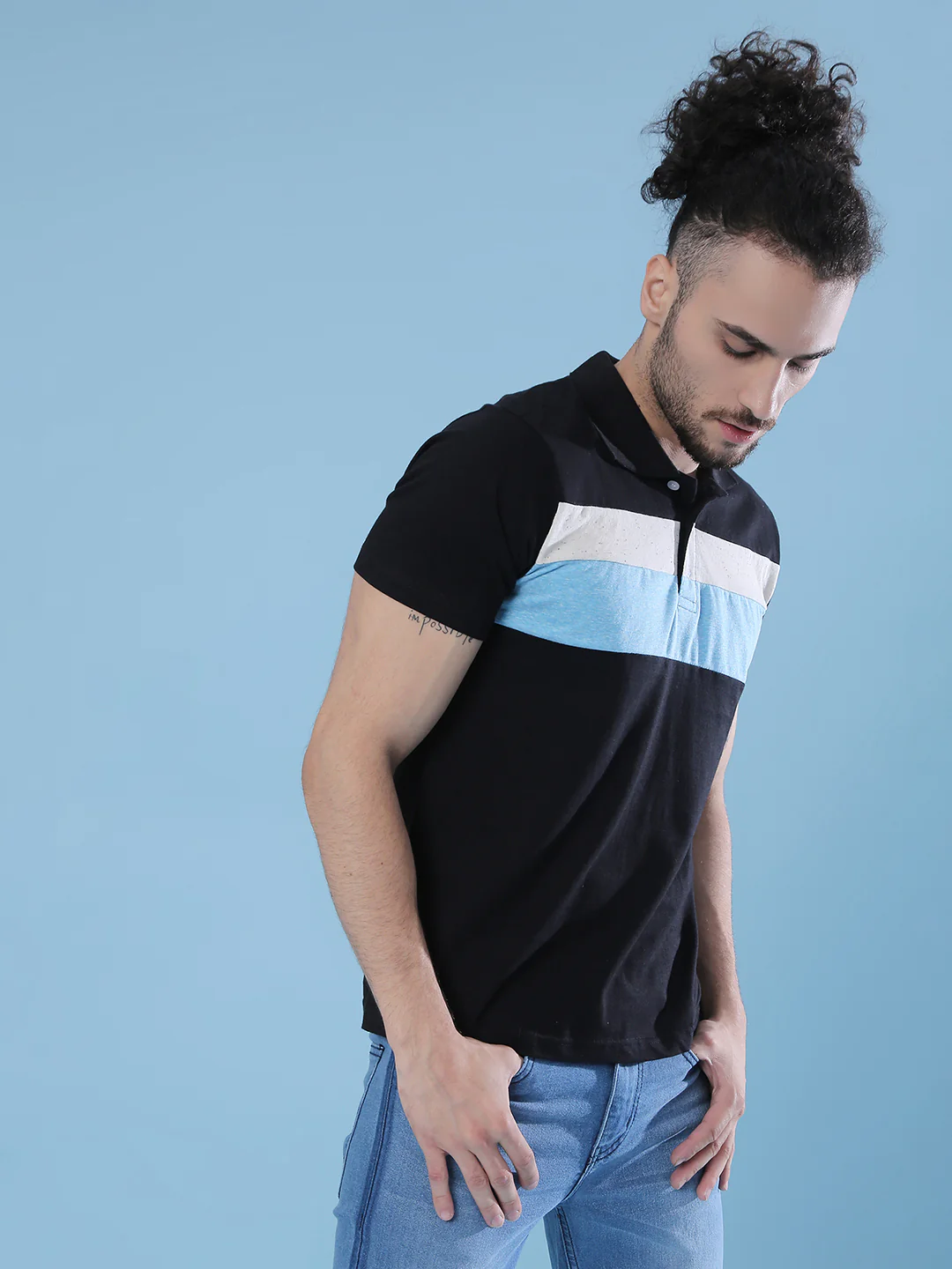 Color Block T-Shirt - Image 3