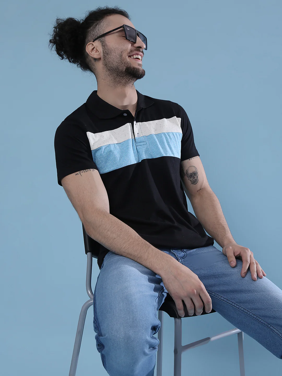 Color Block T-Shirt - Image 5