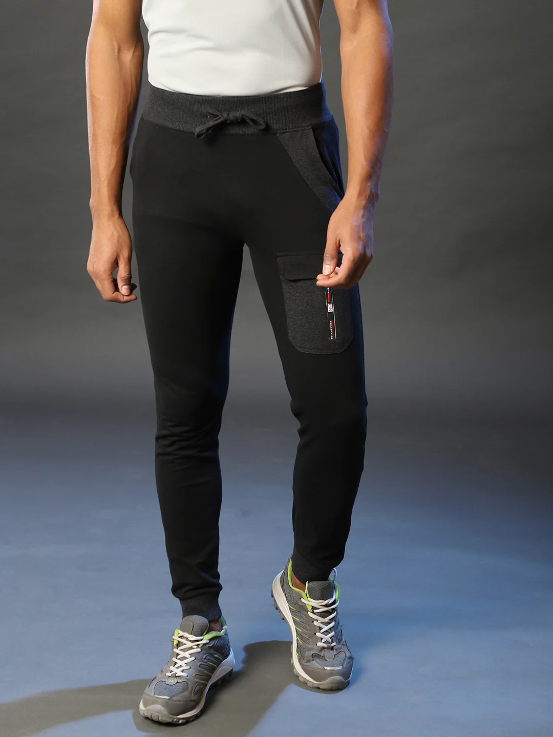 Elastic Waist Jogging Pants - Image 2