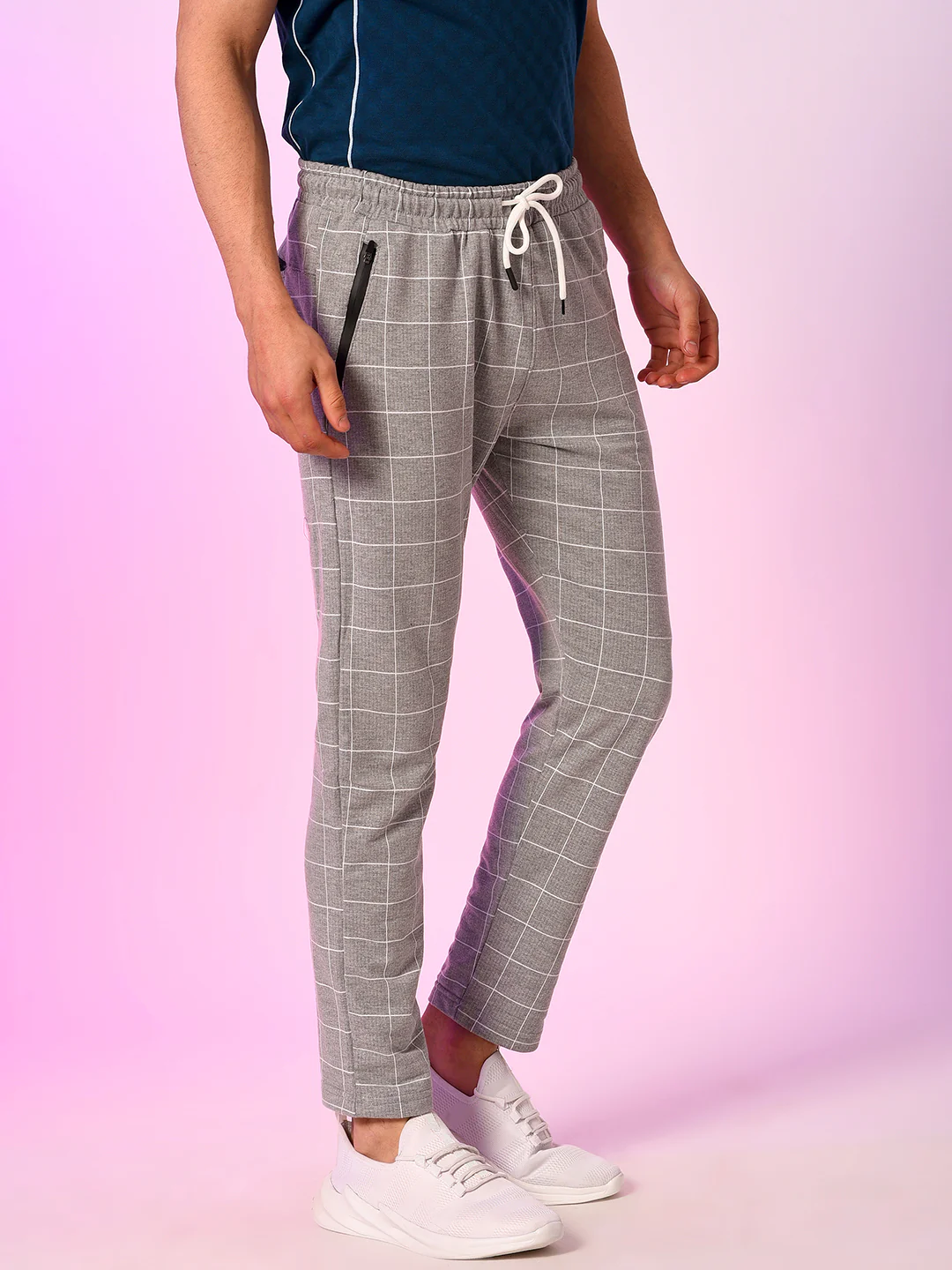 Checks & Evevning Trackpant - Image 3