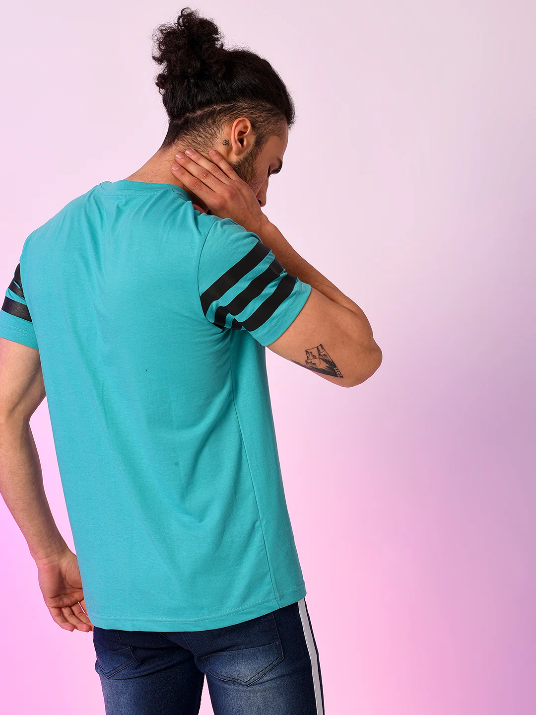 Sleeve Striped Tshirt - Image 4