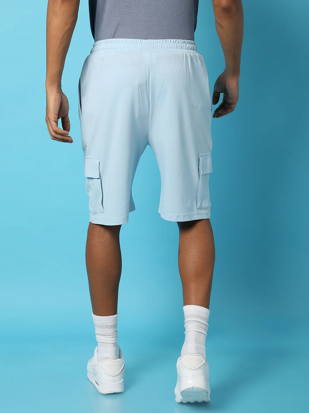 Casual Solid Shorts - Image 4