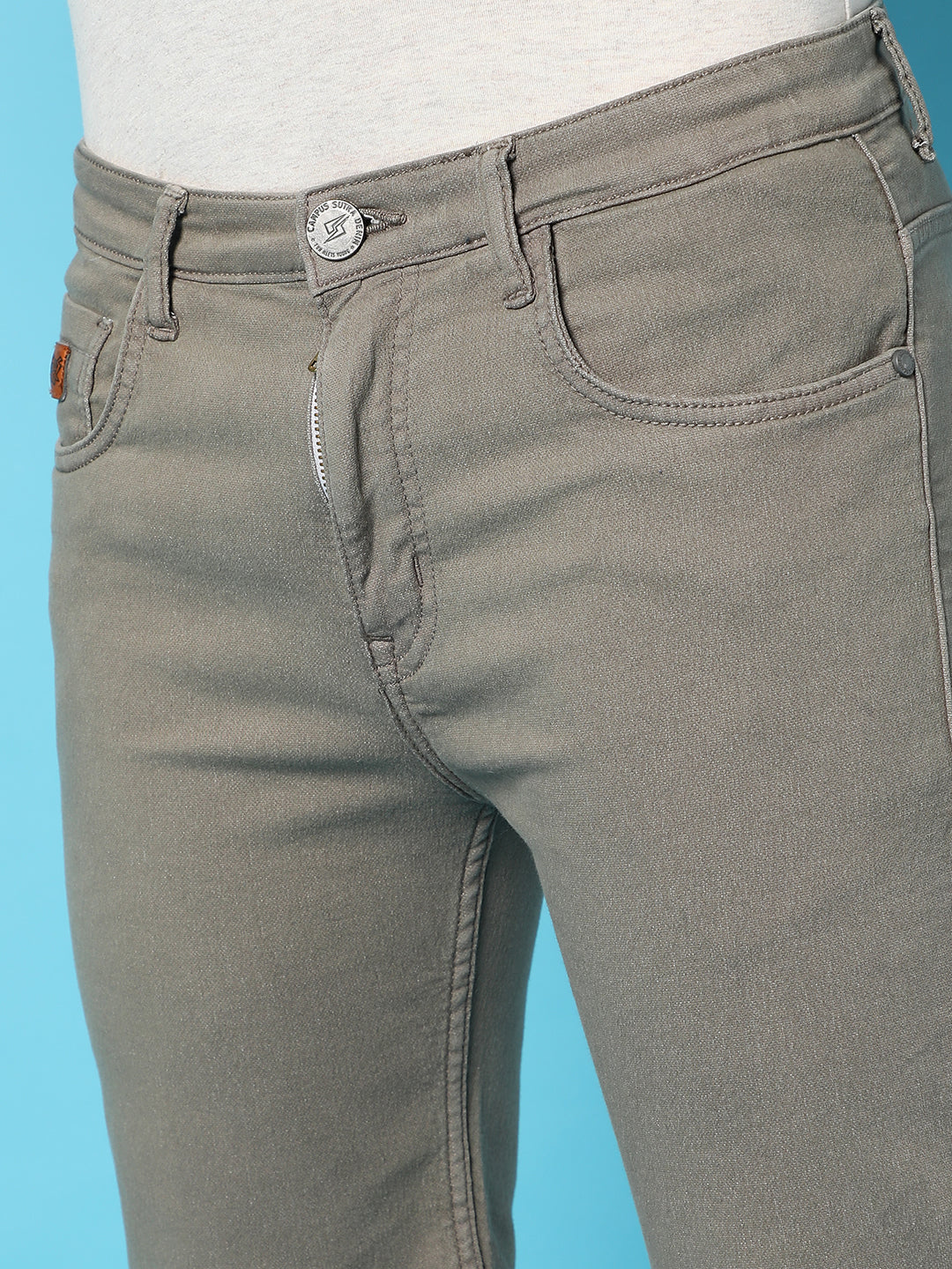 Chino Denim Shorts - Image 4