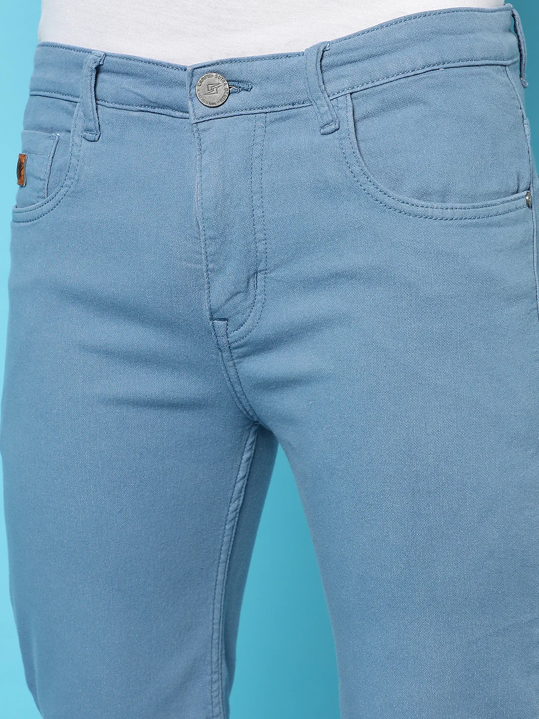 Chino Denim Shorts - Image 5