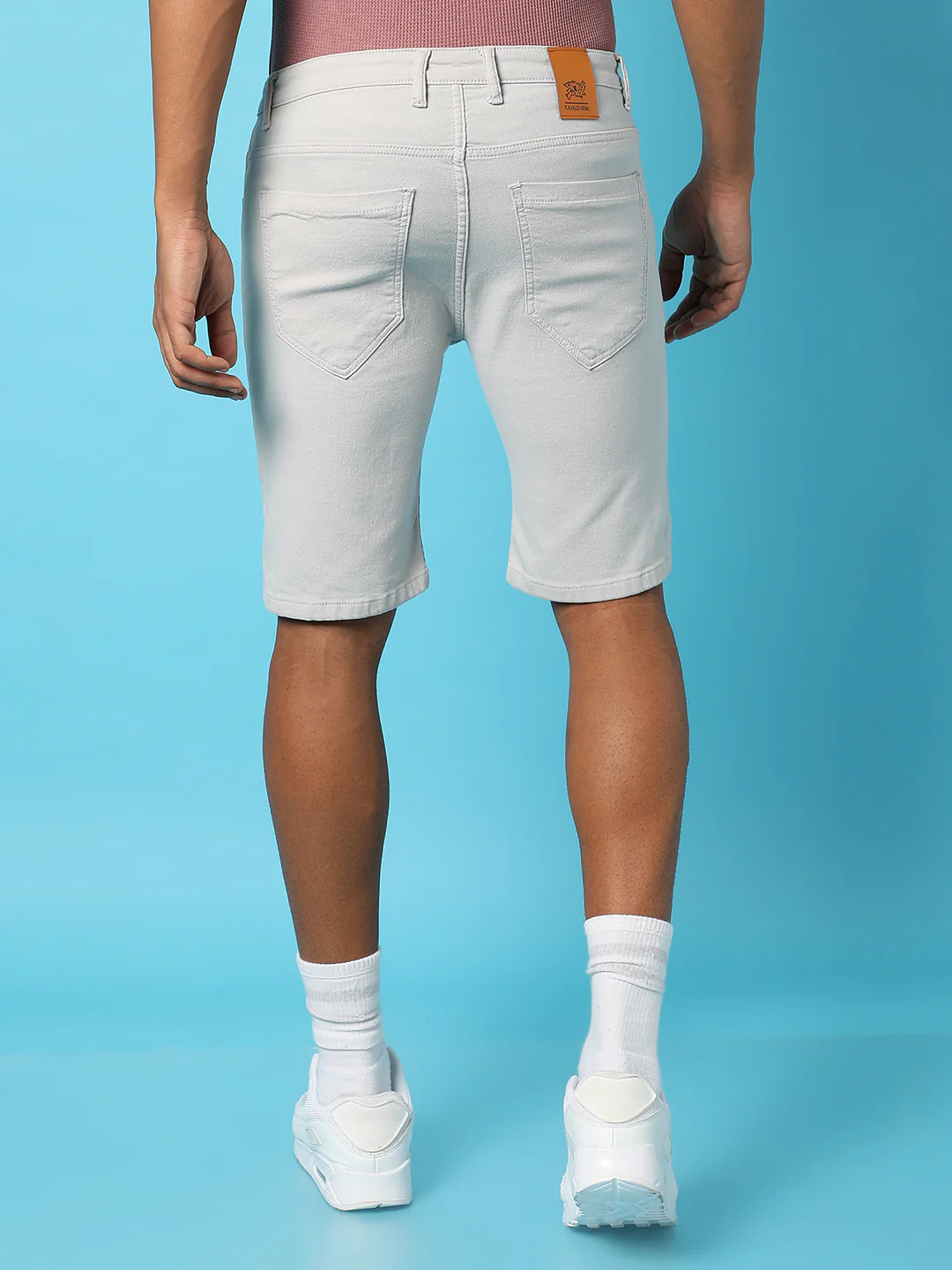 Chino Denim Shorts - Image 4