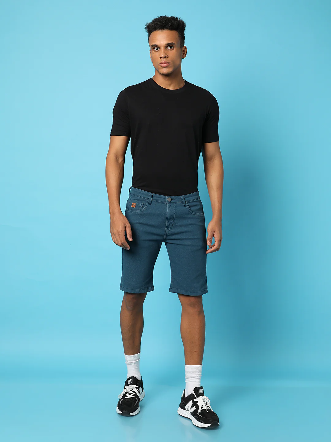Chino Denim Shorts - Image 6