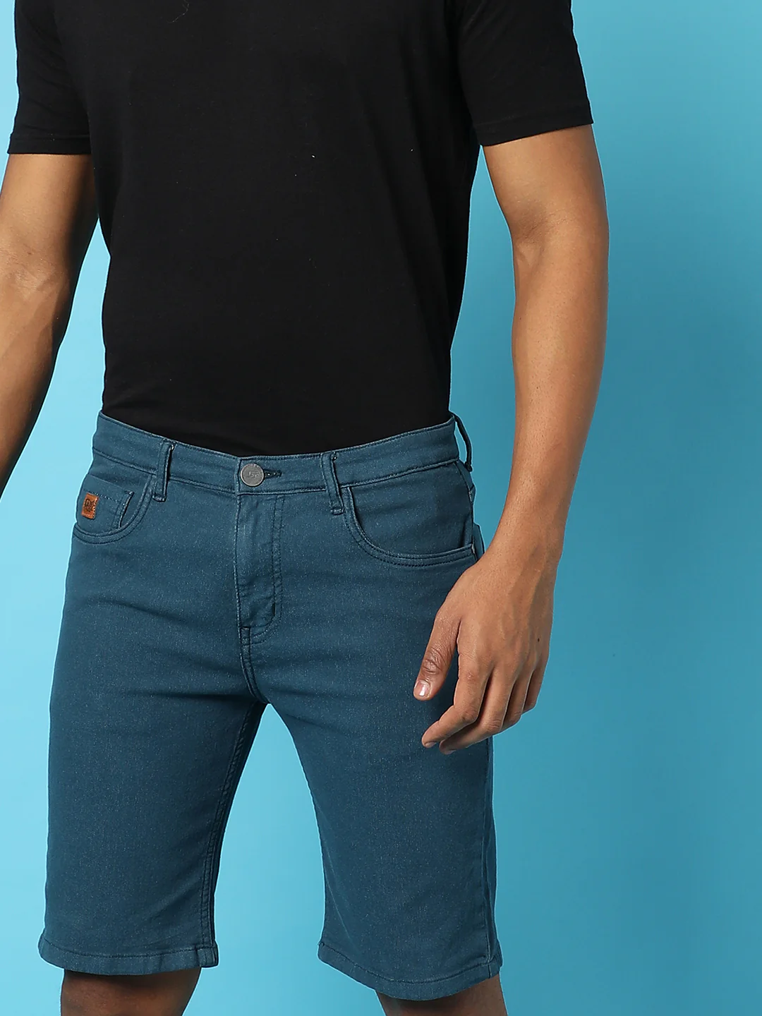 Chino Denim Shorts - Image 8