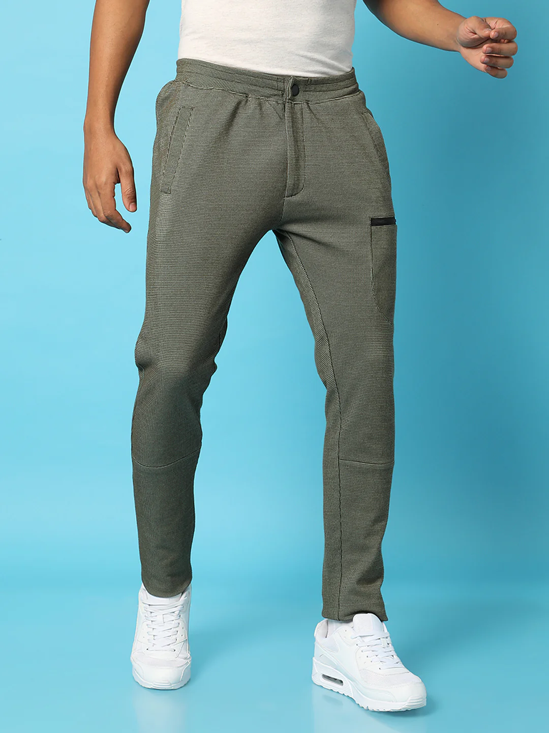 Solid Pique Trackpants - Image 2