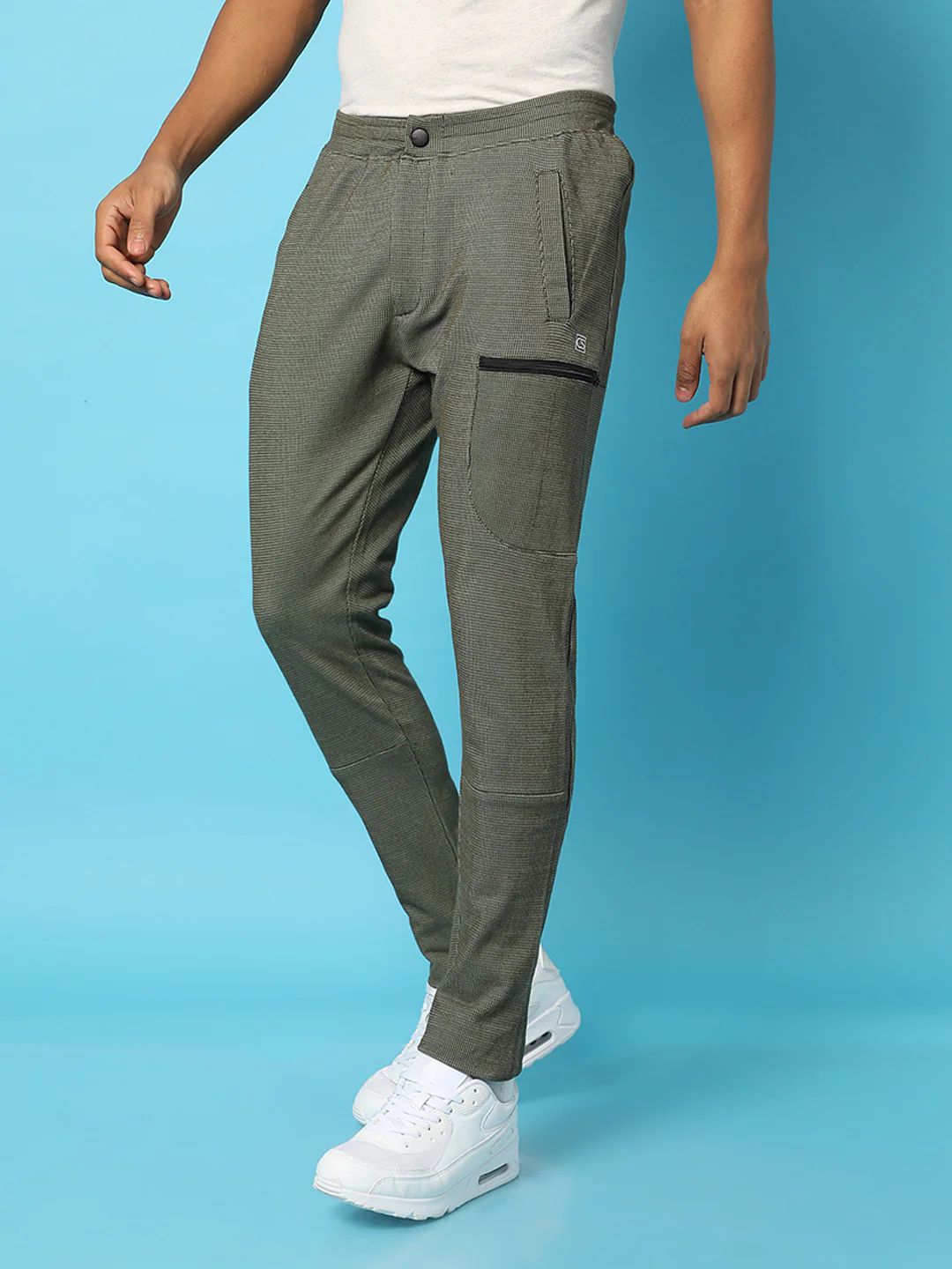 Solid Pique Trackpants - Image 3