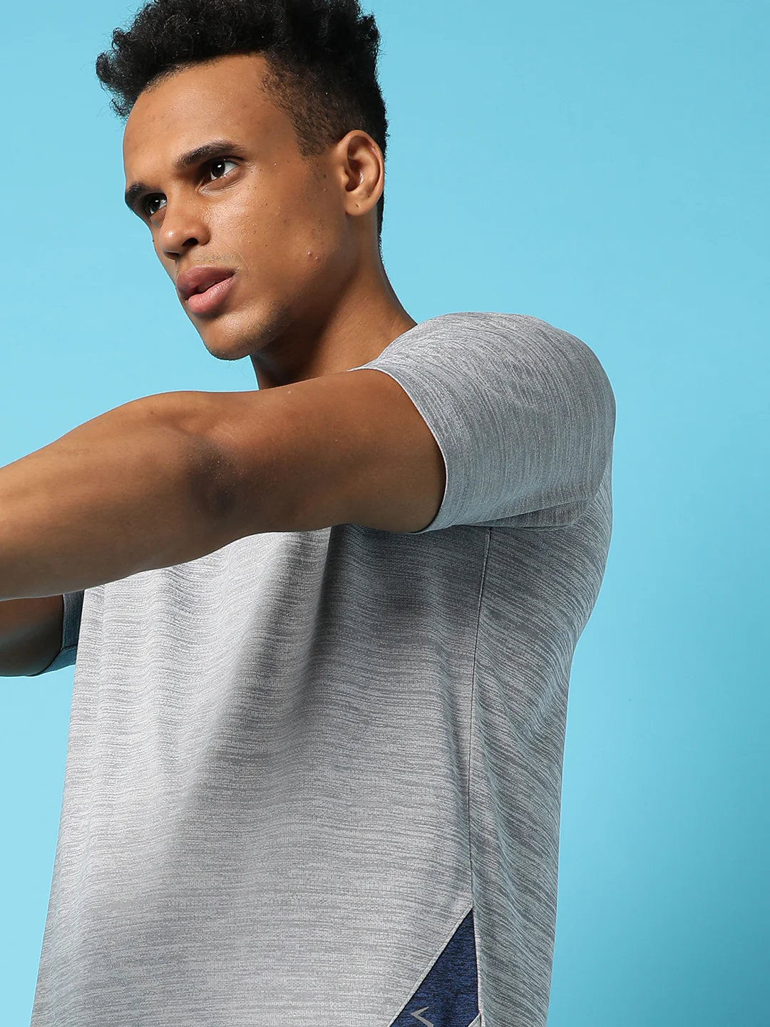 Solid Round Neck T-Shirt - Image 9