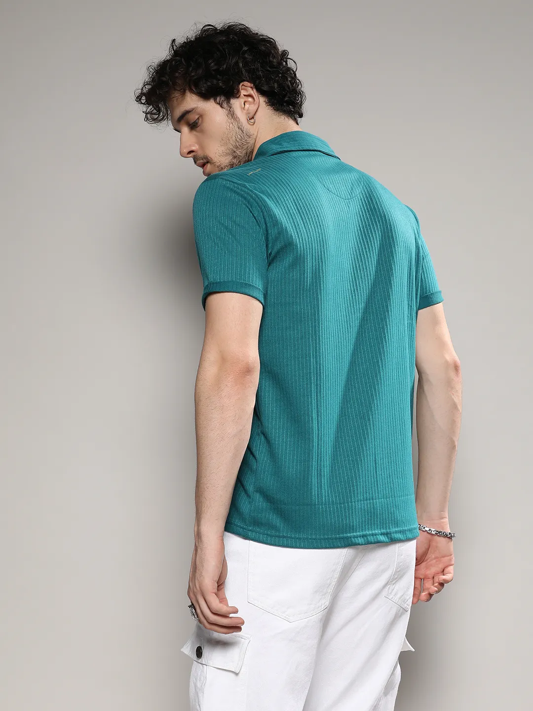 Palm Tree Knit Shirt - Image 6