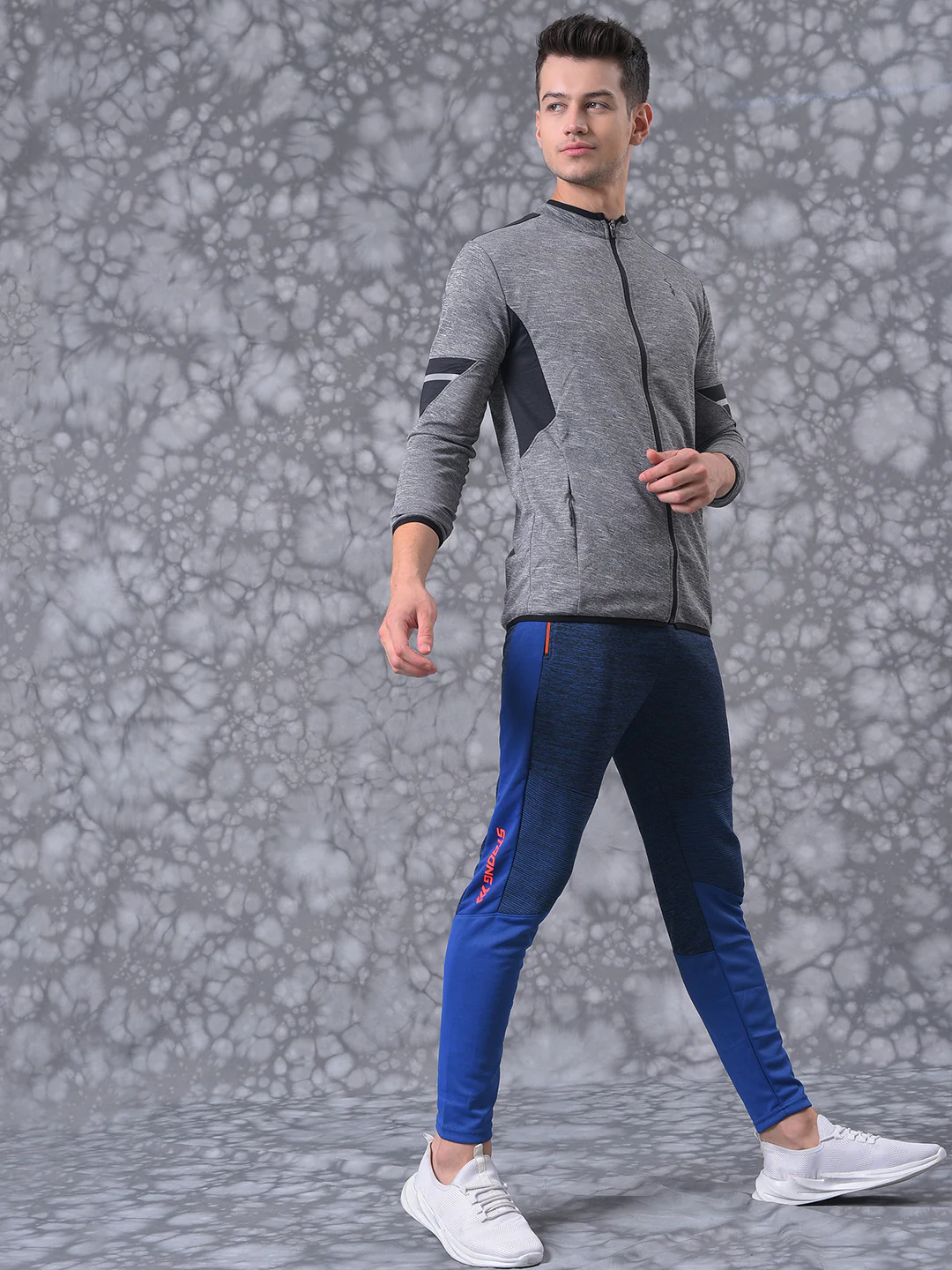 Solid Stylish Casual & Sports Tracksuit - Image 3