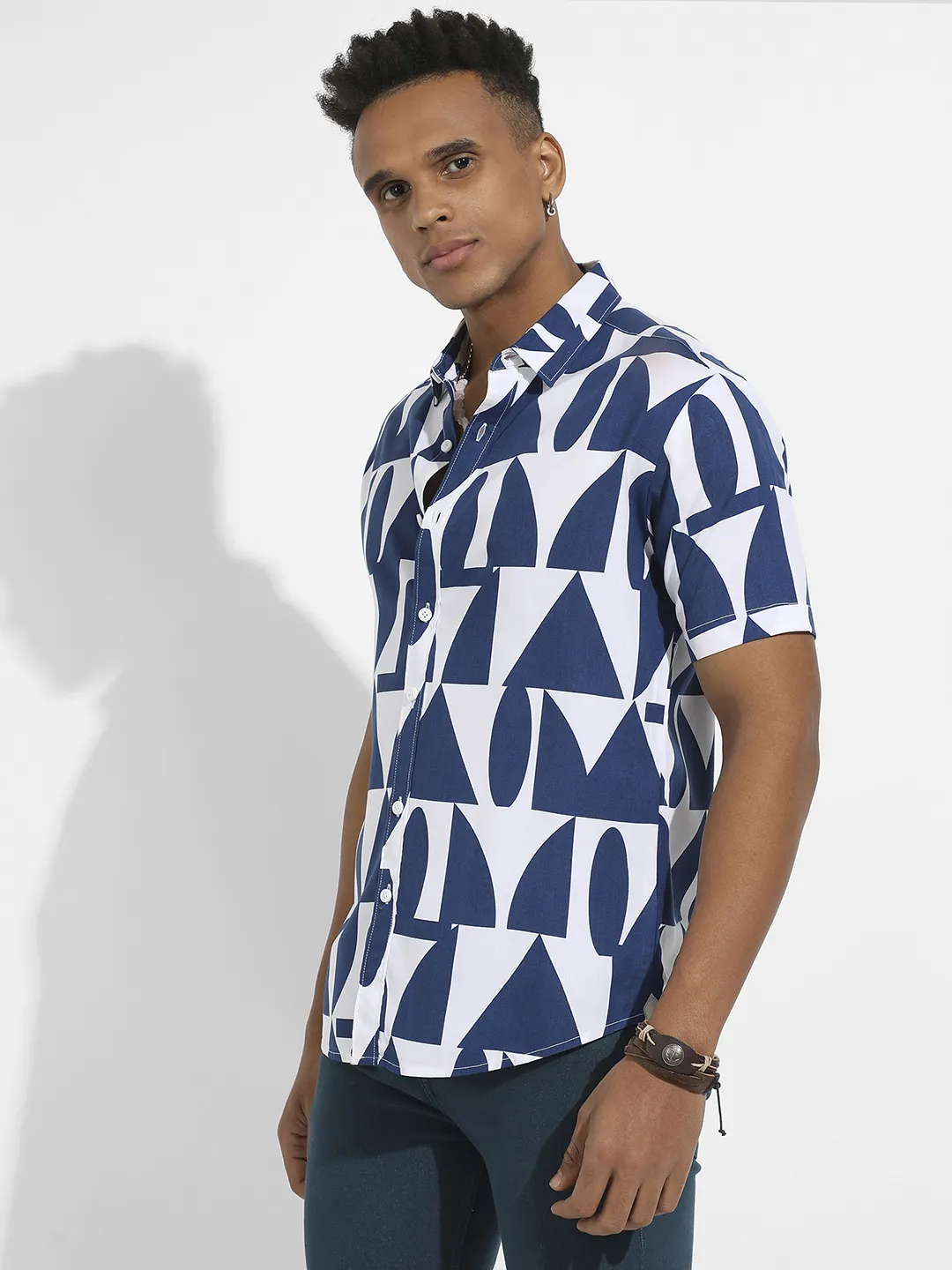 Geometric Block Shirt - Image 3