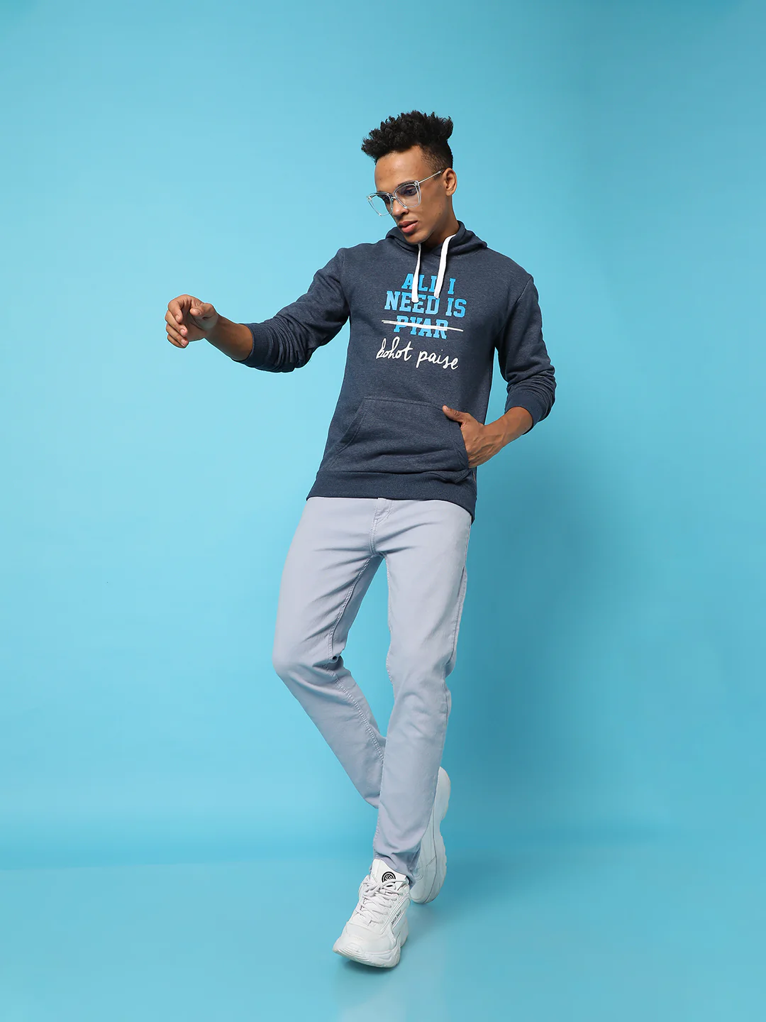 All I Need Hoodie With Kangaroo Pocket - Image 7