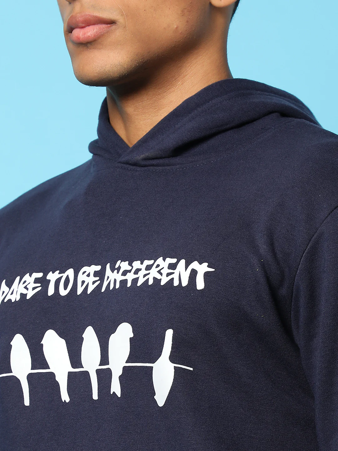 Dare To Be Different Hoodie With Kangaroo Pocket - Image 5