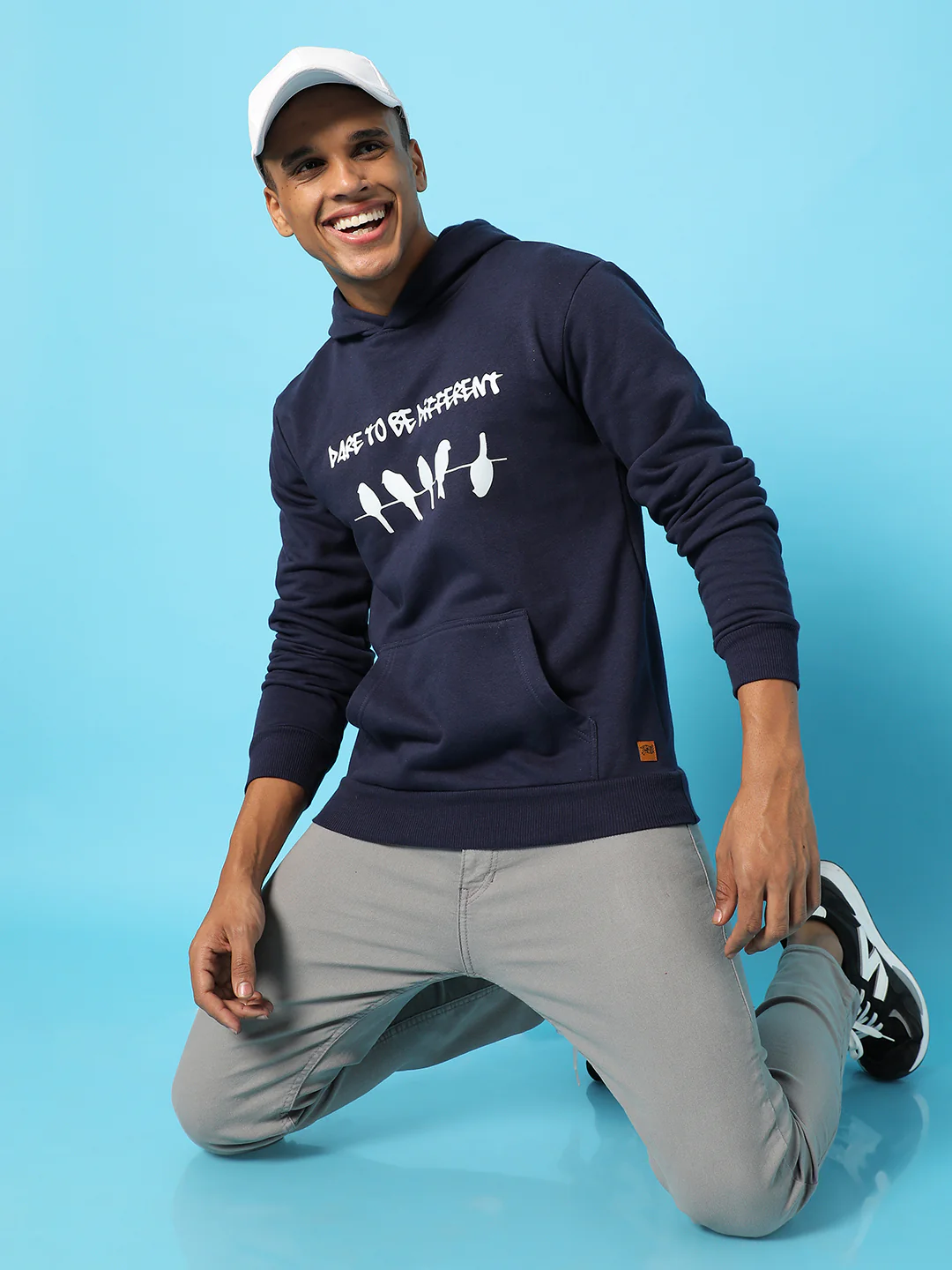 Dare To Be Different Hoodie With Kangaroo Pocket - Image 7