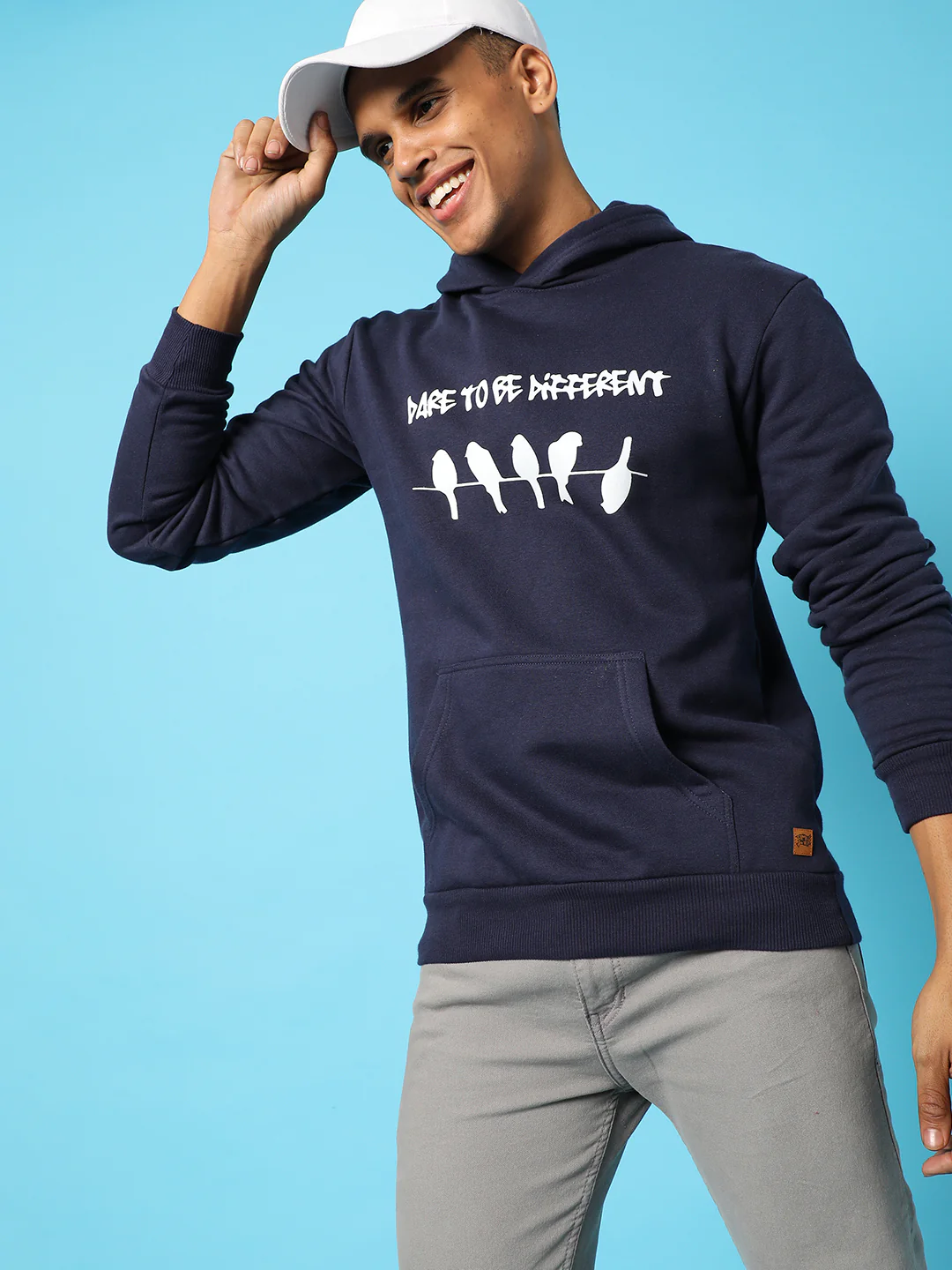 Dare To Be Different Hoodie With Kangaroo Pocket - Image 8