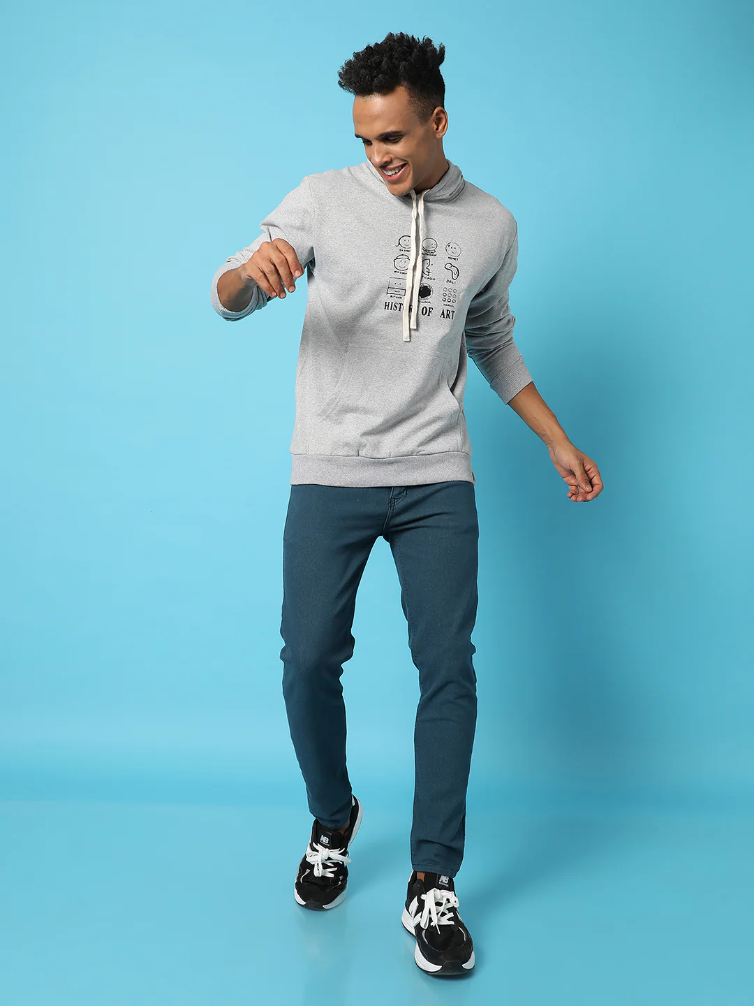 Printed Hooded Sweatshirt - Image 6