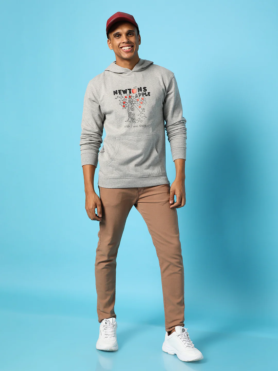 Newton'S Apple Hoodie With Kangaroo Pocket - Image 7