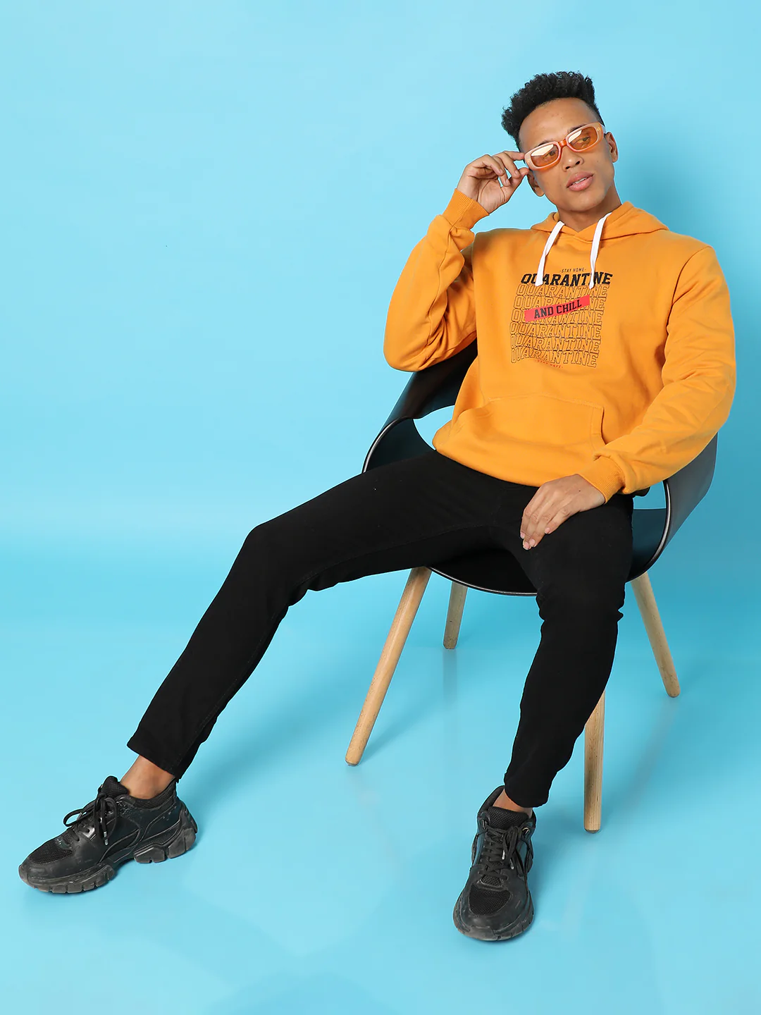 Quarantine Hoodie With Kangaroo Pocket - Image 7