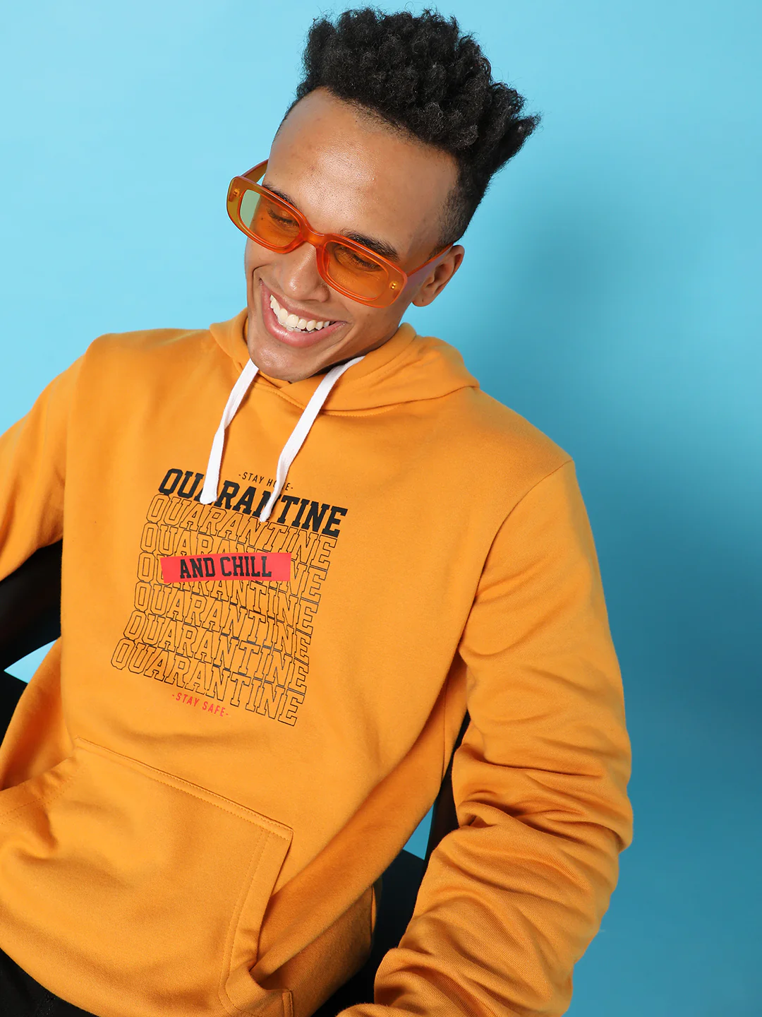 Quarantine Hoodie With Kangaroo Pocket - Image 8