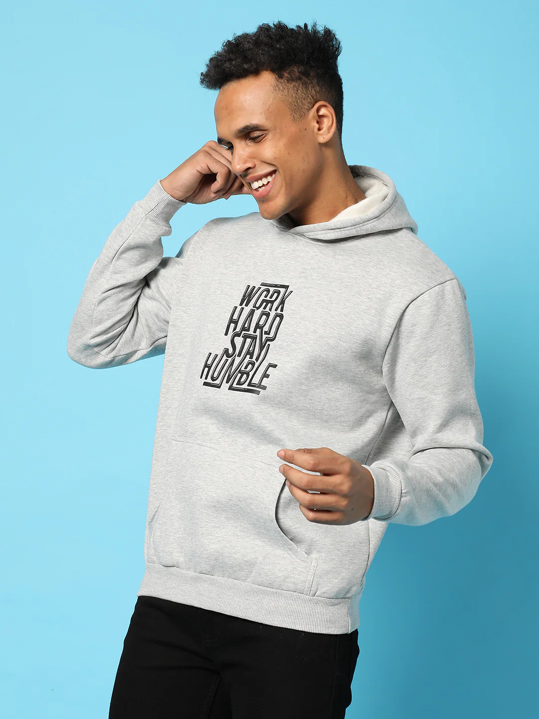 Work Hard Stay Humble Hoodie - Image 3