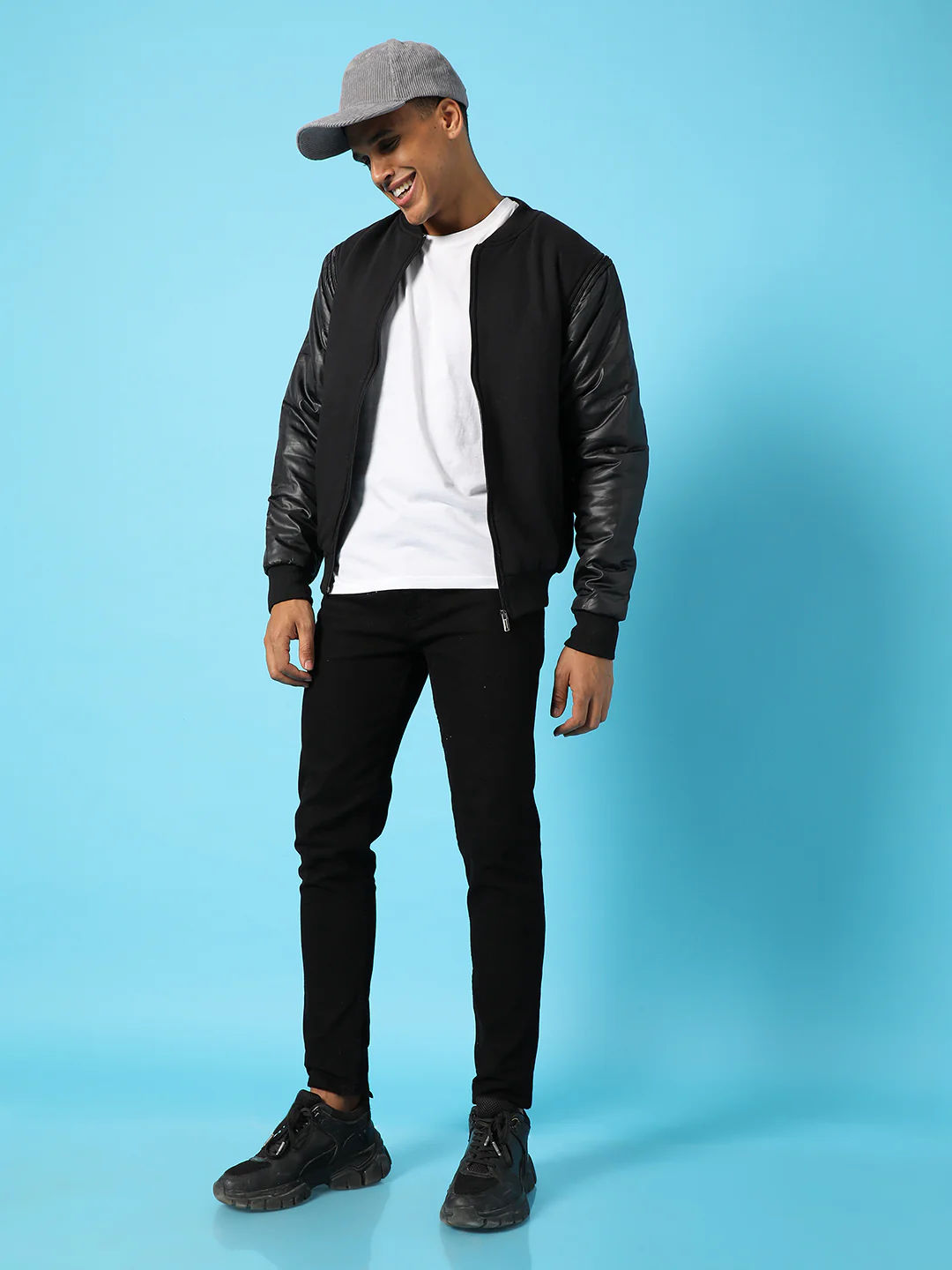 Solid Zipper Jacket - Image 7